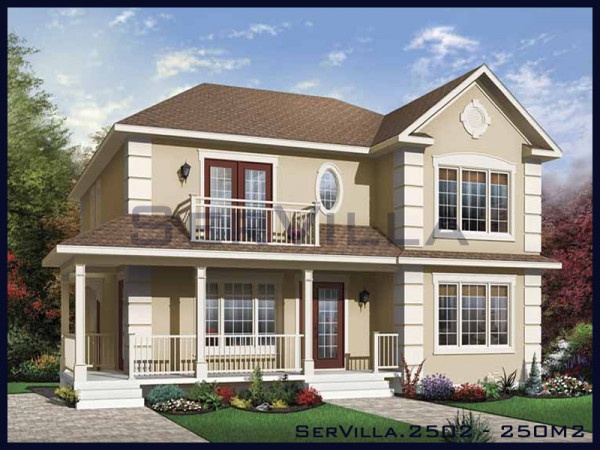 250 m2 Çelik Villa Modeli-2